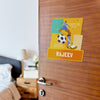 Personalised Name Board | Football Goals Boy