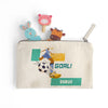 Personalised Catch All Pouch | Football Goals Boy