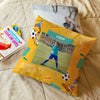 Personalised Photo Cushion | Football Goals Boy