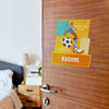 Personalised Name Board | Football Goals Girl