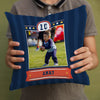 Personalised Photo Cushion | Jersey Number