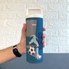 Personalised Insulated Water Bottle | Football Goals Boy