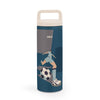 Personalised Insulated Water Bottle | Football Goals Boy