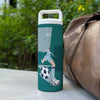 Personalised Insulated Water Bottle | Football Goals Girl