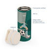 Personalised Insulated Water Bottle | Football Goals Girl