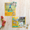 Personalised Photo Puzzle | Football Goals Boy