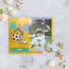 Personalised Photo Puzzle | Football Goals Boy