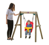 Wooden Baby Swing Set