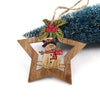 Timber Twinkle Star Ornaments | Set of 4