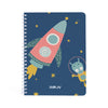 Personalised Spiral Notebook | Space Explorer