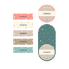 Personalised Name Stickers Set | Twinkling Stars