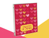 Personalised Binder | Hearts