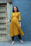 Sunshine Classic Paisley Maternity & Nursing Kurta